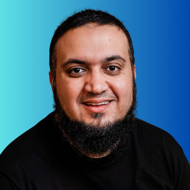 Portrait of Abid Patel, Founder and CEO of #ITjustworks
